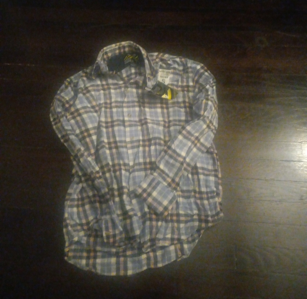 Big Rock Canyon Flannel Womans Size Small Color Black White Brown Brand New Cozy